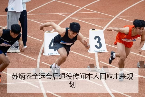 苏炳添全运会后退役传闻本人回应未来规划